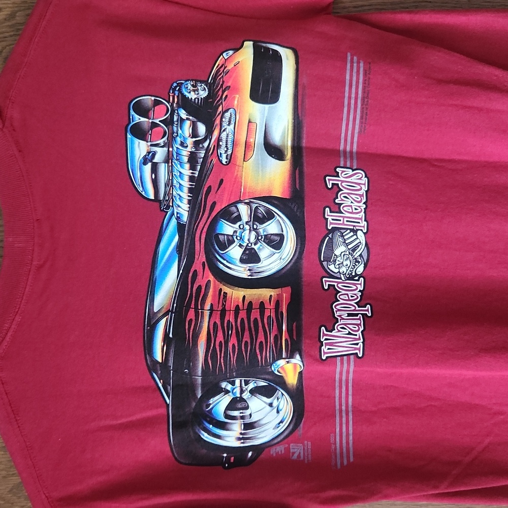 New Chevy Camaro Warped Head Tshirt